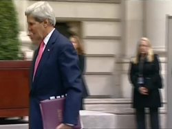 William Hague meeting John Kerry News Clip