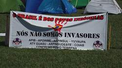 Indigenous Brazilians protest outside Congress News Clip