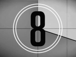 Film Countdown Leader Stock Footage