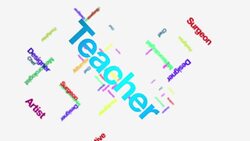 CAREER WORDS Stock Footage