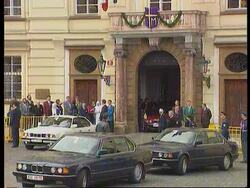 Czech Republic - The Pope Meets Vaclav havel News Clip