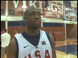 Dwyane Wade and USA basetball will soon be playing in the 2008 Summer Olympics. Wade and some of his new teammates talk in his latest video blog edition that they are ready to win the gold in this summer's Olympics.  (July 28) News Clip