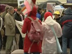 WRAP  Protests against Myanmar in Hong Kong, Berlin, ADDS Brussels News Clip