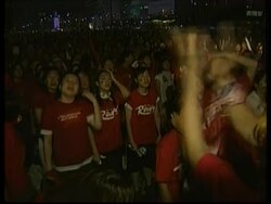 Millions of SKorean fans take to streets for Italy game Instructional Video