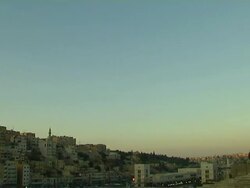 Tilt Down Reveal Shot Roman Theater Amman Governorate Jordan  Stock Footage