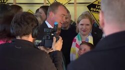 Tim Farron holds a campaign rally in Edinburgh News Clip