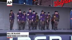 The lights shone bright on Broadway as the iconic roman numerals signifying the NFL's 48th Super Bowl were revealed in Times Square Wednesday night. (Jan. 29) News Clip