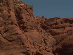 Red Rock landscape Stock Footage