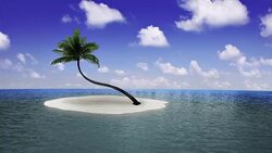 landscape view beach Stock Footage