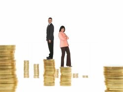 HD: Competitive Businesswoman Stock Footage