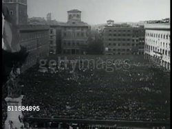 Mussolini on balcony Instructional Video