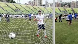 CLEAN: Venezuelan children given chance to score past Casillas News Clip