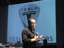 Silicon Valley company introduces high-tech electric car. News Clip