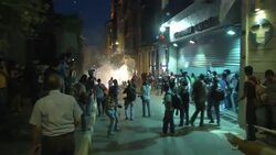 Anti-government protesters clash with police for a fifth day News Clip