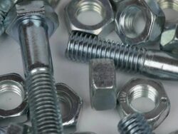 Screws and Nuts Stock Footage