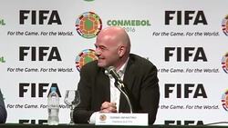 CLEAN  : FIFA president says zero tolerance to corruption News Clip
