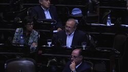 Unions protest against govt and judicial reforms being debated in Congress News Clip