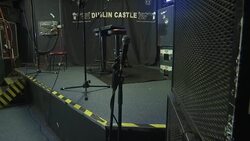 Empty Dublin Castle live music stage News Clip