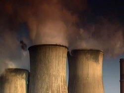 Air Pollution NTSC Stock Footage