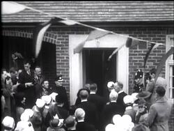 Queen Mary at Guildford. News Clip