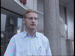 BOSNIA: SARAJEVO: CARL BILDT CROATIA PRESS CONFERENCE News Clip