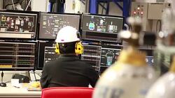 System control room monitoring Stock Footage