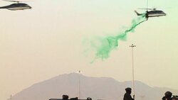 CLEAN : Saudi forces hold military parade ahead of the annual hajj News Clip