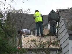 Hurricane Sandy Aftermath Stock Footage