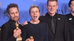 VOICED : Tres anuncios por un crimen triunfa en los Globos de Oro News Clip