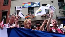 CLEAN : New York celebrates Supreme Court same sex ruling News Clip