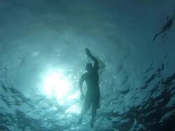 Swimming crawl Stock Footage