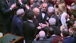 CLEAN : Renzi backs little known judge to be Italys president News Clip