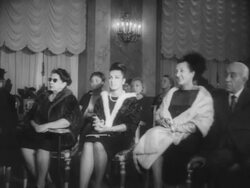 Italian fur hat fashions Stock Footage