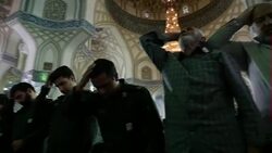 Men At Prayer In A Tehran Mosque News Clip