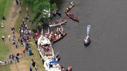 800th Anniversary of the Magna Carta celebrated with a flotilla and pageant News Clip