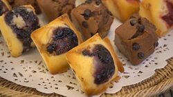 Bread catering Stock Footage