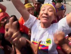 Buddhist monks in pro-Tibet protest near Chinese embassy News Clip