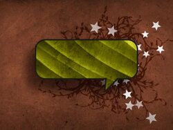 Speech Bubble And Stars Serie Stock Footage