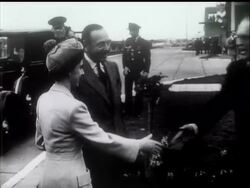 PRINCESS MARGARET LEAVES FOR AMSTERDAM News Clip