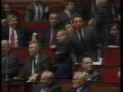FRANCE: PARIS: CHAOS IN NATIONAL ASSEMBLY News Clip