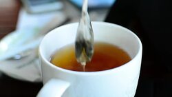 Cup of Tea Stock Footage