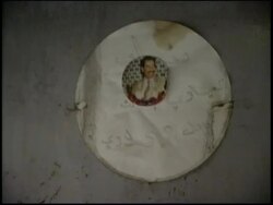 2003 MONTAGE Pre-war Iraq / WS Street scene / Street vendor preparing tea / Iraq  Stock Footage