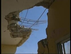Destruction in Khiam caused by fighting before the ceasefire News Clip
