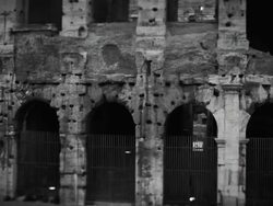 Flavian Amphitheater Coliseum of Rome HD Video Stock Footage