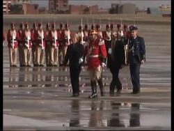 Presidents Lula and Bachelet arrive to meet President Morales News Clip