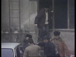 Romania - Protest against arrest of Miron Cosma News Clip