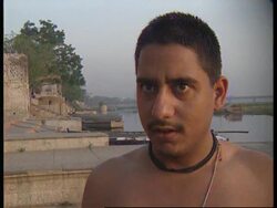 INDIA: DELHI: POLLUTED YAMUNA RIVER IS A THREAT TO CITY News Clip