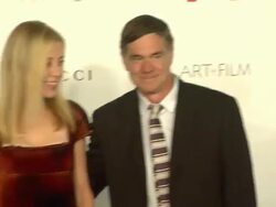 Gus Van Sant (R) at the LACMA Hosts Inaugural Art + Film Gala Honoring Clint Eastwood And John Baldessari Presented By GUCCI at Los Angeles CA.  Stock Footage