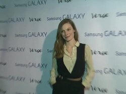 Lindsay Burdge at the Verge Launch Party in Park City, UT. 01/19/13. (Footage by WireImage Video/Getty Images Entertainment Video) Stock Footage