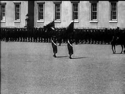 Duke of Connaught Visits Sandhurst News Clip